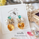 orange &green  bijou mini