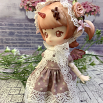 オビツ11 アンティーユ　リロロ　くすみピンクのラブリードレス