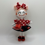 ハンドメイドドールチャーム　バックチャーム　お人形