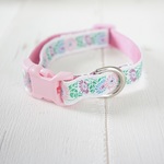 フランスヴィンテージ刺繍★小型犬用首輪