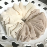 すっごいフリフリ💓ふわもこ❣シフォンシュシュ❤(モカ×バニラ)