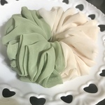すっごいフリフリ💓ふわもこ❣シフォンシュシュ❤(まっちゃ×バニラ)