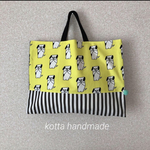 new///わぉ！わんちゃん ハンドメイド レッスンバッグ