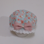 さくらフリルベレー帽 