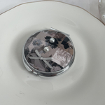 リバティ　アーカイブギンガム　コンパクトミラー