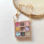 【2-18】HAPPYチョコBOX♡シャカシャカバッグチャーム　シャカシャカ　ねこ　レジン　チョコレート　ホワイトデー