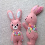  【reikoさまオーダー品】羊毛とフェルトのバレンタインマスコット