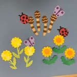 壁面飾り　看板　装飾　ガーランド