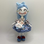 ハンドメイドドールチャーム　バックチャーム　お人形