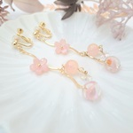淡い 桜 イヤリング♡