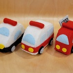mom-sa様専用◎ フェルト【働く車set】