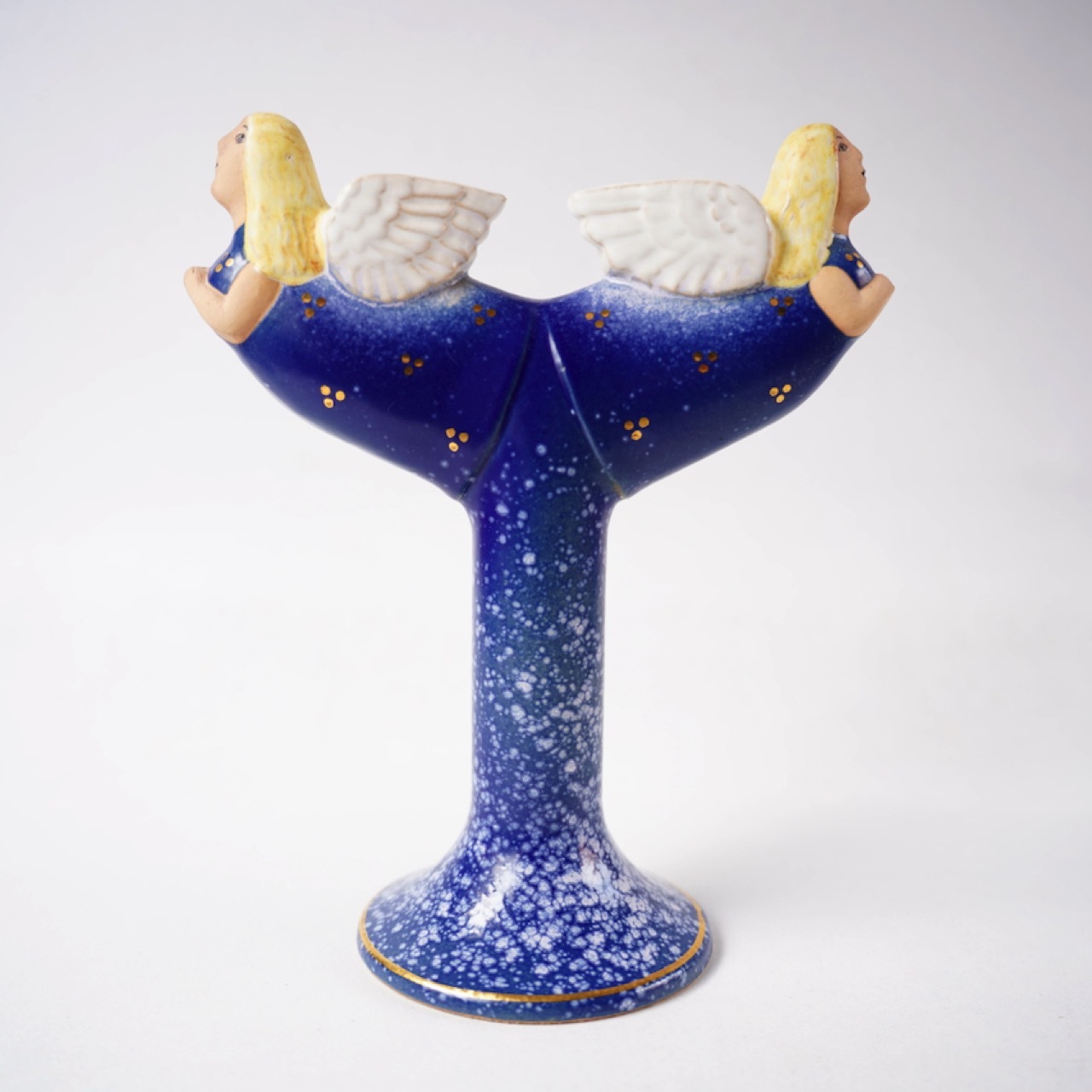 リサラーソン 天使 蝋燭たて ヴィンテージ