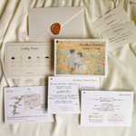 ハトメデザイン　結婚式招待状　Wedding Invitation 