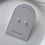小粒パールピアス*14kgf