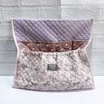 リボン　くすみピンク　イスポケット　和歌山　椅子ポケット　いすポケット　小学校　お道具箱　入学準備