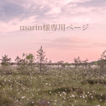 usarin様専用ページ