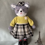 ハチワレグレーのねこちゃん