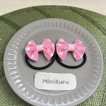 チュール付きヘアゴム