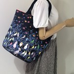 フォレストバーズ（黒）　バケツ型バッグ