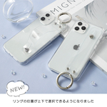 ベルト付き 背面型 スマホケース クリアケース ほぼ全機種対応  iPhoneケース アンドロイド スマホカバー AQUOS arrows Galaxy #nn00000699