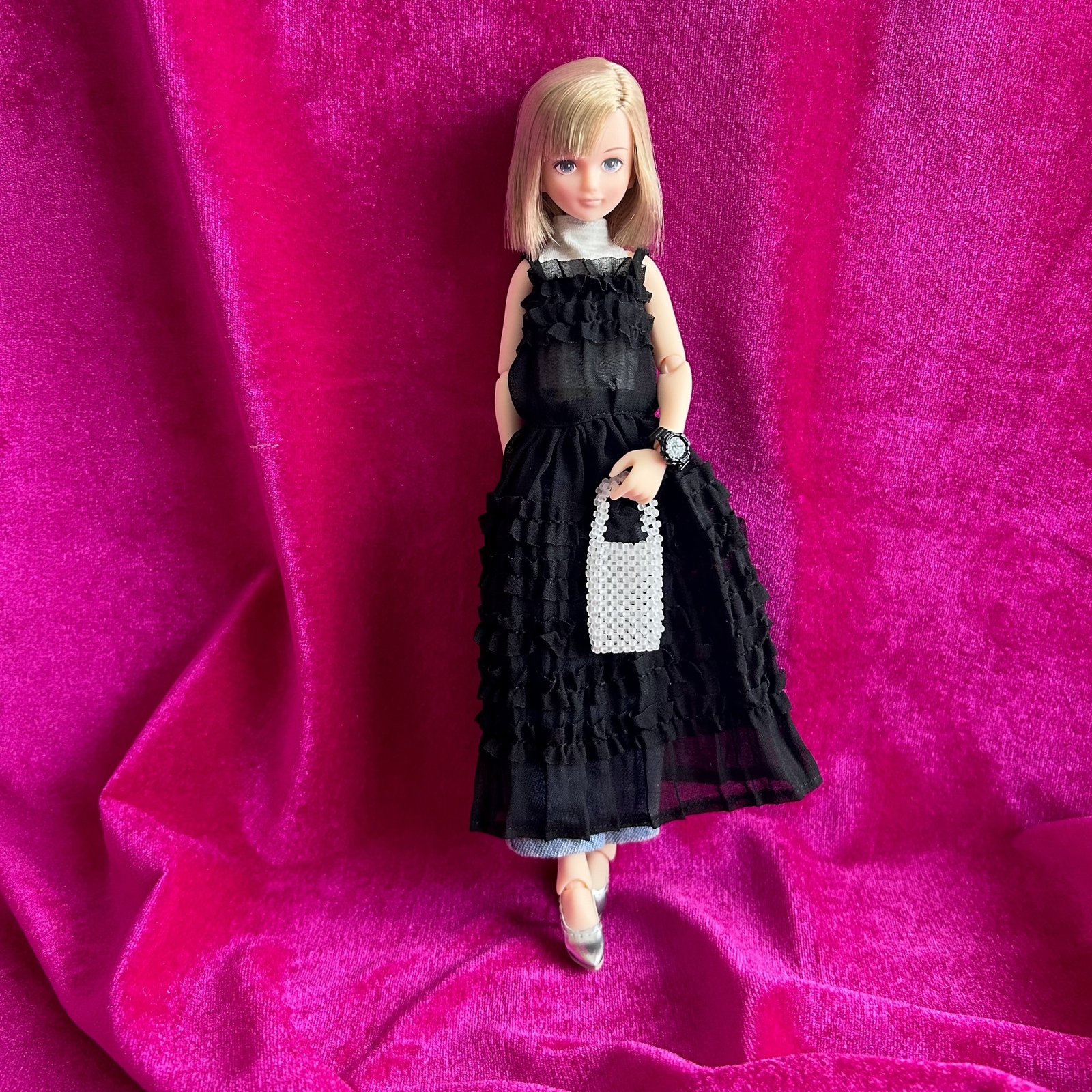 ♡ バービー・ポピーパーカー ドール バッグ リカちゃん ブライス 1/6