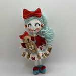 ハンドメイドドールチャーム　バックチャーム　お人形