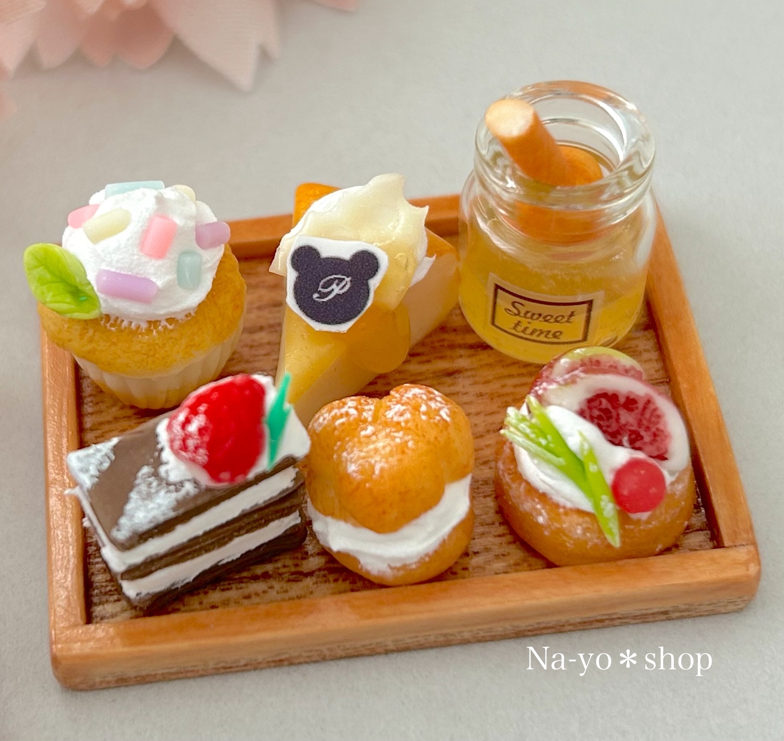 ミニチュア 小さなかごの焼き菓子セット(ご予約済)