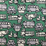 ☆オーダー品☆　アメカジ風　のりもの　レッスンバック　縦30cm×横35cm　入園入学　入園入学オーダー　サイズ変更可　入園入学準備　入園入学セット