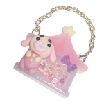 イースター うさぎマジシャンかける 置物orチェーンorキーホルダーorマグネット