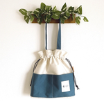 帆布巾着トートバッグ