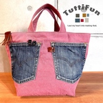 tuttifun＊denim pocket bag  #03