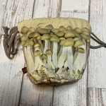 本物みたいなしめじ巾着