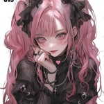 original sticker « no.519 »     //     人物ステッカー オリジナルステッカー