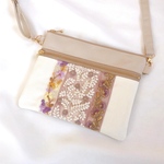 インド刺繍リボン　サコッシュ