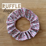 《ラッフル》リバティ エド ピンクパープル