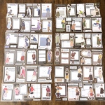【セール♪400円→340円】女の子とフレームのフレークシール・12シート入