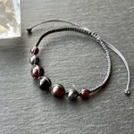 敏感さん向けのブレスレット～モリオン+ガーネット～