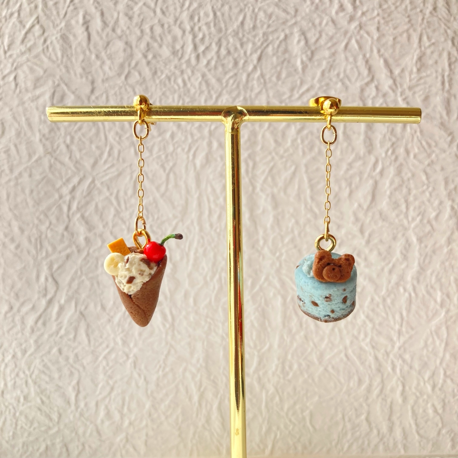 POPなチョコ🍫ピアス/イヤリングset - chisa na akari | minne byGMO