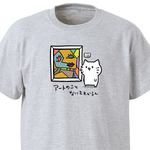 アートのことなにもわからん【アッシュ】ekot Tシャツ <イラスト：タカ（笹川ラメ子）>