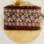 【GW限定SALE】マルチケース　母子手帳　お薬手帳　通帳　インド刺繍