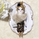 glad doll mini 【スカーレット】　バッグチャーム　ドールチャーム