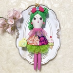 glad doll mini【バネッサ】　バッグチャーム　ドールチャーム