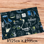 ランチョンマット　キャンプグッズ柄