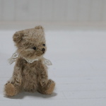 7cm くしゃくしゃクマちゃん (ダークブラウン)