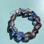 【1連12コセット】JIRI＊IVANA#czech beads#チェコビーズ　bentdrop12✖️10㍉ luster daydream 22