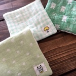 8重ガーゼハンカチ  3枚set