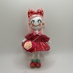 ハンドメイドドールチャーム　バックチャーム　お人形