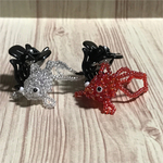 出目金　ヘアアクセサリー　2色セット