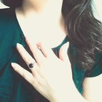 新作Swarovski  jewel ring。・。