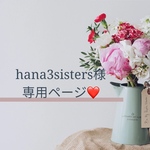 hana3sisters様専用ページです♥️
